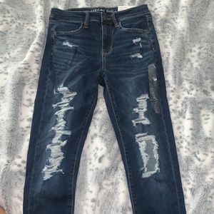 American Eagle high rise jeans!